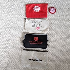 Pure Barre Sock bags